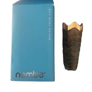 Nambe Copper Canyon Bud Vase